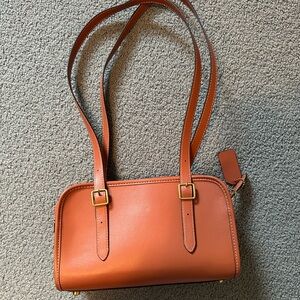 coach inspired swing zip bag